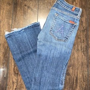 Girls 7 for all mankind “A” pocket jean, sz 10